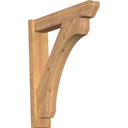 Ekena Millwork Legacy Slat Smooth Outlooker, Western Red Cedar, 5 1/2"W x 26"D x 30"H OUT06X26X30LEC06SWR